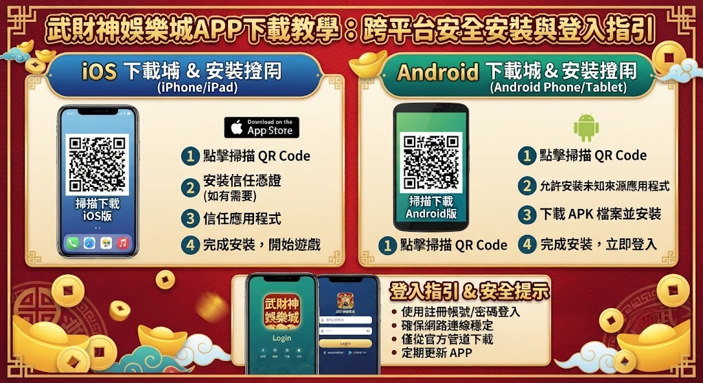 跨平台安全安裝與登入指引